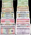 IRAQ. Lot of (18). Mixed Banks. Mixed Denominations, Mixed Dates. P-Various. Extremely Fine to Uncirculated.

A grouping of 1959 to 1973 notes. Incl...