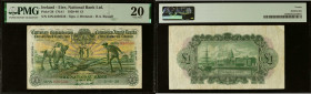 IRELAND, REPUBLIC. National Bank Ltd. 1 Pound, 1929-40. P-26. PMG Very Fine 20.

Dated 2-9-39.