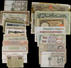 ITALY. Lot of (34). Mixed Banks. Mixed Denominations, Mixed Dates. P-Various. Very Good to Extremely Fine.

A large assortment of 34 Italian notes. ...