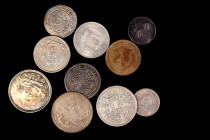 MIXED LOTS. Varied World Types (10 Pieces), 7th to 20th Century. Grade Range: VERY FINE to EXTREMELY FINE.

A fairly random showing of mostly silver...