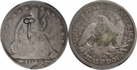 CUBA. Cuba - United States of America. 50 Centavos, ND (ca. 1872-77). PCGS Genuine--Mount Removed, Good Details.

KM-R5.3. Variety B, long and thin ...