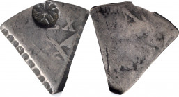 CURACAO. 3 Reaals (18 Stivers or Guillotine), ND (1814). NGC FAIR-2; Countermark: VF Standard.

KM-13; Prid-1. Weight: 4.64 gms. Issued by local ord...
