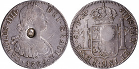 GREAT BRITAIN. Great Britain - Mexico. Dollar, ND (1797). George III. PCGS EF-45. Countermark: AU Details.

S-3765A; KM-632. Bank of England issue. ...