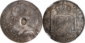 GREAT BRITAIN. Great Britain - Mexico. Dollar, ND (1797-99). George III. NGC VF-35; Countermark: AU Strong.

KM-634; S-3765A. Bank of England type I...