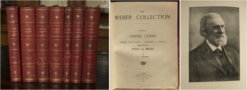 [Weber.] Forrer, L. Descriptive Catalogue of the Collection of Greek Coins Forme...