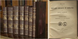 Babelon, E. Traité des monnaies grecques et romaines. Paris; Ernest Leroux, 1901–1933. Three parts complete in five text and four plate volumes as fol...