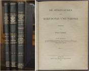 Gaebler, H. Die antiken Münzen von Makedonia und Paionia. Berlin; Georg Reimer & Walter de Gruyter & Co., 1906 & 1935. Complete in two volumes. Large ...
