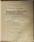 Waddington, W. H., Babelon, E. & Reinach, Th. Recueil général des monnaies grecques d’Asie Mineure. Paris; Ernest Leroux, 1904–1912. Complete in four ...