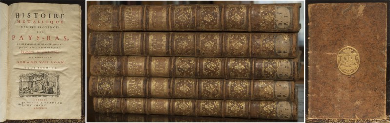 Belgium, Netherlands & Luxembourg. Van Loon, G. Histoire métallique des XVII pro...