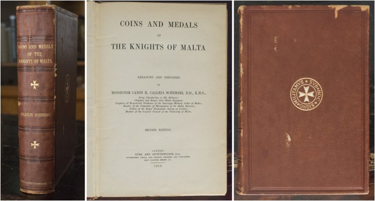 Malta. Schembri, H. C. Coins and Medals of the Knights of Malta. Arranged and De...