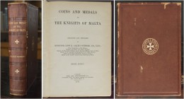 Malta. Schembri, H. C. Coins and Medals of the Knights of Malta. Arranged and Described by Canon H. Calleja Schembri D.D. London; Eyre and Spottiswood...