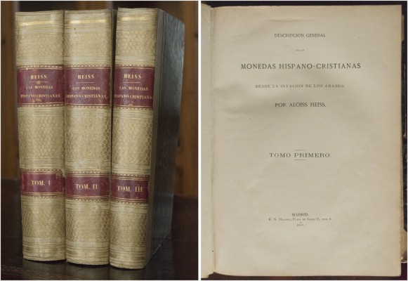 Spain & Portugal. Heiss, A. Descripcion general de las monedas hispano-cristiana...