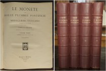 Italy. Papal. Serafini, C. Le monete e le bolle plumbee pontificie del medagliere Vaticano. Volume primo: Adeodate (615–618) - Pio V (1566–1572). Volu...