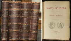 Italy. Veneto. Papadopoli-Aldobrandini, N. Le monete di Venezia descritte ed illustrate. Venezia; Ferdinando Ongania, Editore/Tipografia Libreria Emil...
