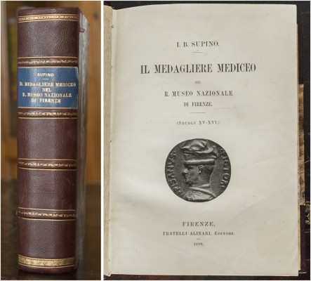 General Works. Supino, I. B. Il medagliere mediceo nel R. Museo Nazionale di Fir...