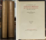 Renaissance Medals. Hill, G. F. A Corpus of Italian Medals of the Renaissance before Cellini. Complete in two volumes, text and plates. London; Britis...