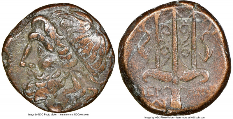 SICILY. Syracuse. Hieron II (ca. 275-215 BC). AE litra (18mm, 2h). NGC Choice VF...