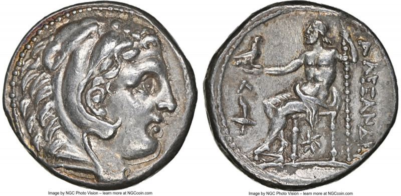 MACEDONIAN KINGDOM. Alexander III the Great (336-323 BC). AR tetradrachm (26mm, ...