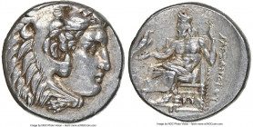 MACEDONIAN KINGDOM. Alexander III the Great (336-323 BC). AR drachm (16mm, 4.28 gm, 11h). NGC Choice XF 5/5 - 4/5. Lifetime issue of Sardes, ca. 334/2...