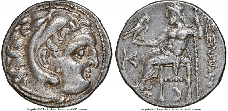 MACEDONIAN KINGDOM. Alexander III the Great (336-323 BC). AR drachm (18mm, 4.27 ...