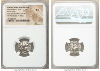 MACEDONIAN KINGDOM. Alexander III the Great (336-323 BC). AR drachm (16mm, 11h). NGC XF. Late lifetime-early posthumous issue of 'Teos', ca. 323-319 B...