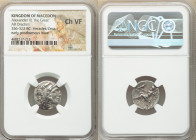 MACEDONIAN KINGDOM. Alexander III the Great (336-323 BC). AR drachm (18mm, 1h). NGC Choice VF. Posthumous issue of Abydus, ca. 310-301 BC. Head of Her...