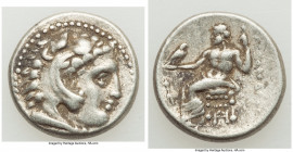 MACEDONIAN KINGDOM. Alexander III the Great (336-323 BC). AR drachm (16mm, 4.26 gm, 11h). VF. Lifetime issue of Miletus, ca. 325-323 BC. Head of Herac...