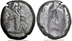 ACHAEMENID PERSIA. Darius I-Xerxes II (ca. 5th century BC). AR siglos (15mm). NGC Choice Fine. Lydo-Milesian standard. Sardes mint, ca. 485-420 BC. Pe...