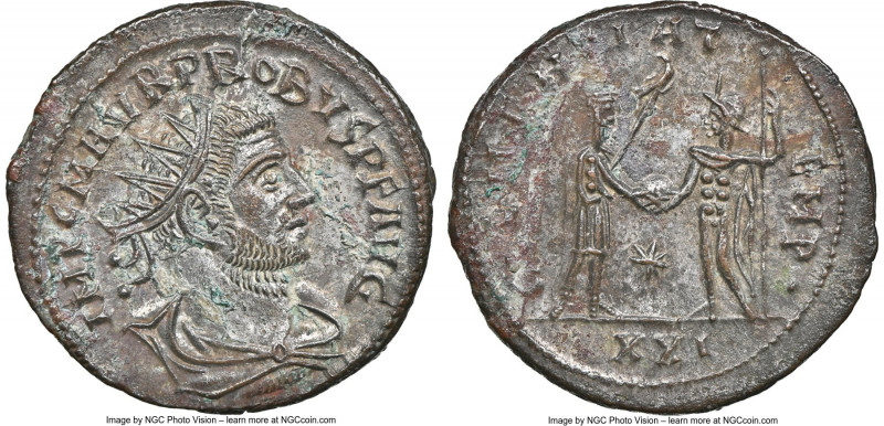 Probus (AD 276-282). BI antoninianus (21mm, 4.00 gm, 5h). NGC MS 5/5 - 2/5, Silv...