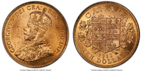 George V gold 10 Dollars 1913 MS63 PCGS, Ottawa mint, KM27. AGW 0.4837 oz.

HID09801242017

© 2020 Heritage Auctions | All Rights Reserved