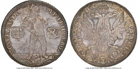 Friedberg. Johann Eitel II 2/3 Taler 1747-CPS MS63 NGC, Clausthal mint, KM65. With Title of Franz I. Gunmetal toning. 

HID09801242017

© 2020 Her...