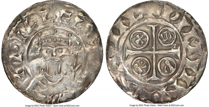 William I, the Conqueror (1066-1087) Penny ND (1083-1086) AU Details (Cleaned) N...