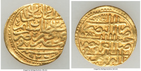 Ottoman Empire. Suleyman I (AH 926-974 / AD 1520-1521) gold Sultani AH 926 (AD 1520/1521) VF, Misr mint (in Egypt), A-1317. 18.9mm. 3.50gm. 

HID098...