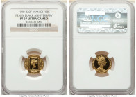 British Dependency. Elizabeth II Proof gold "Penny Black Anniversary" 1/10 Crown 1990 PR69 Ultra Cameo NGC, Pobjoy mint, KM1427. AGW 0.0999 oz. 

HI...