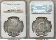 Charles IV 8 Reales 1804 Mo-TH AU55 NGC, Mexico City mint, KM109. Lightly toned reflective surfaces. 

HID09801242017

© 2020 Heritage Auctions | ...