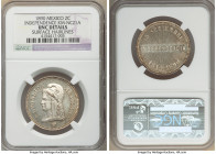 Republic silvered-bronze Medallic Pattern 2 Centavos 1890 UNC Details (Surface Hairlines) NGC, KMX- NC21a. Privately issued and struck for the 80th an...