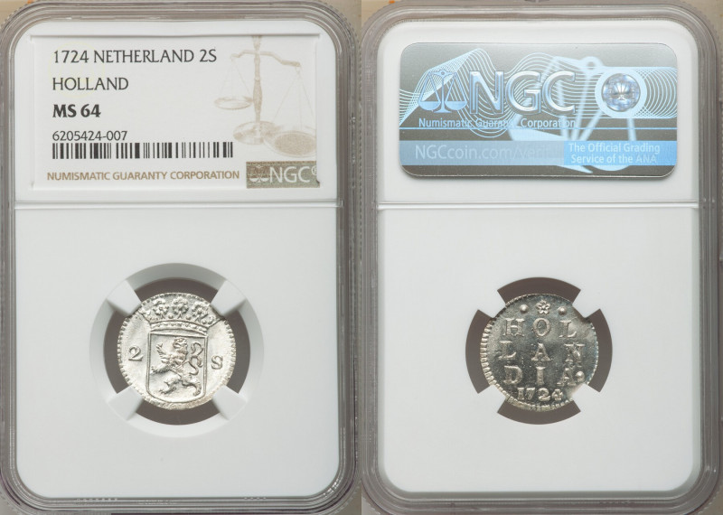 Holland. Provincial 2 Stuivers 1724 MS64 NGC, KM48.

HID09801242017

© 2020 ...