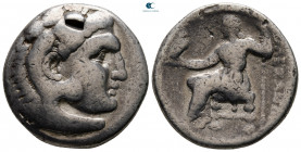 Eastern Europe. Imitations of Alexander III and his successors 300-200 BC. Tetradrachm AR