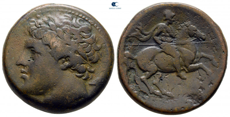 Sicily. Syracuse. Hieron II 275-215 BC. 
Bronze Æ

26 mm, 18,25 g



very...