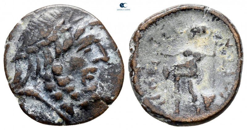Sicily. Syracuse after circa 212 BC. 
Bronze Æ

17 mm, 2,83 g



very fin...