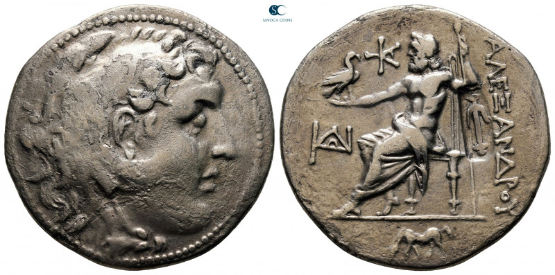 Kings of Macedon. Alexandria. Alexander III "the Great" 336-323 BC. 
Tetradrach...