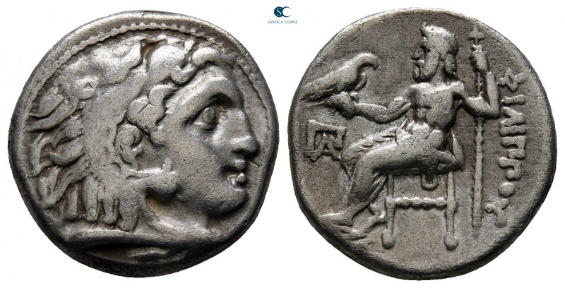 Kings of Macedon. Kolophon. Philip III Arrhidaeus 323-317 BC. 
Drachm AR

15 ...