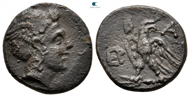 Kings of Macedon. Uncertain mint. Perseus 179-168 BC. 
Bronze Æ

18 mm, 4,37 ...