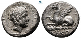 Thrace. Abdera circa 350-280 BC. Tetrobol AR