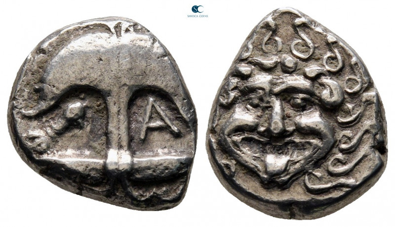 Thrace. Apollonia Pontica circa 480-450 BC. 
Drachm AR

13 mm, 3,45 g



...