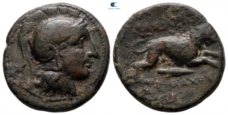 Kings of Thrace. Lysimacheia. Macedonian. Lysimachos 305-281 BC. 
Bronze Æ

2...