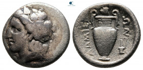 Thessaly. Lamia circa 400-350 BC. Hemidrachm AR