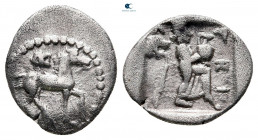 Thessaly. Larissa circa 460-400 BC. Obol AR