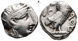 Attica. Athens circa 350-294 BC. Tetradrachm AR