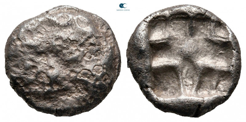 Mysia. Parion circa 500-400 BC. 
Drachm AR

13 mm, 3,22 g



fine